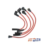 وایر تقویتی تمام سیلیکون سر برنجی جیپ لندور(مقاومت صفر)