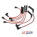 وایر تقویتی تمام سیلیکون سر برنجی جیپ شهباز(مقاومت صفر)