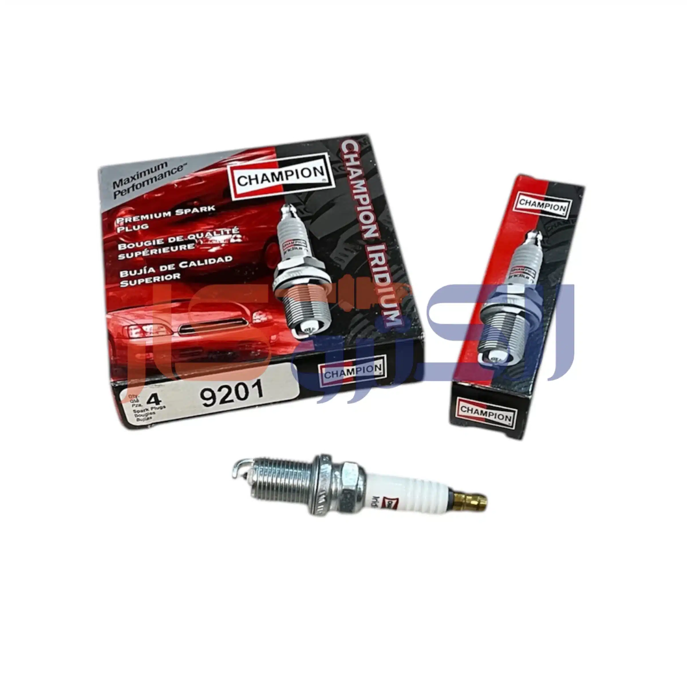 VIHX7604-1.webp شمع سوزنی ایریدیوم پایه کوتاه چمپیون۹۲۰۱ RC12WYPB4 - تصویر 1